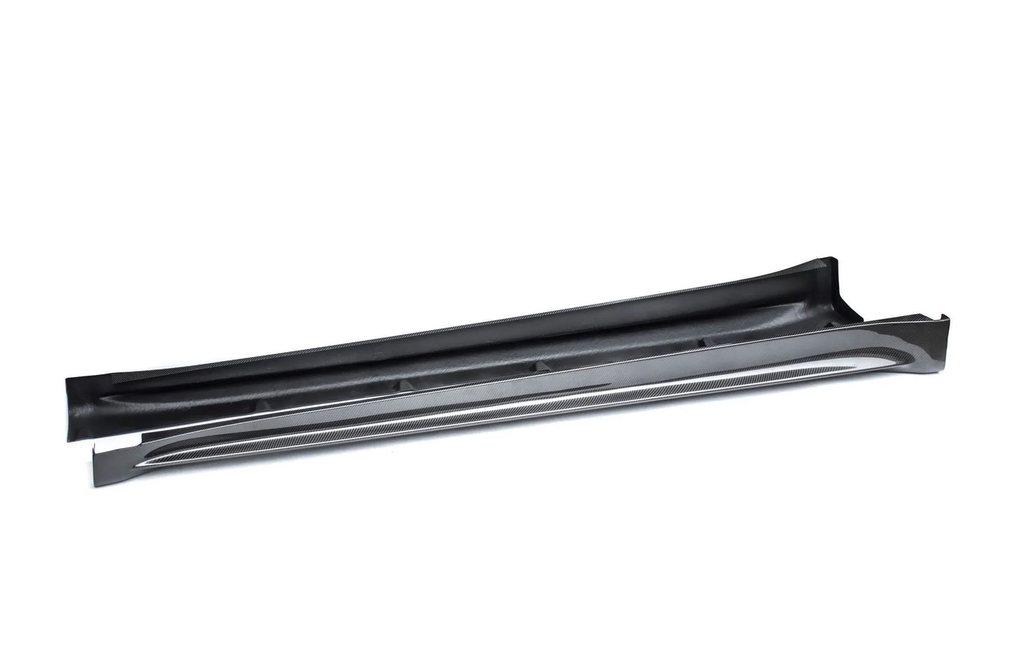 TESLA MODEL Y (2021-ON) CARBON FIBER SIDE SKIRTS V1
