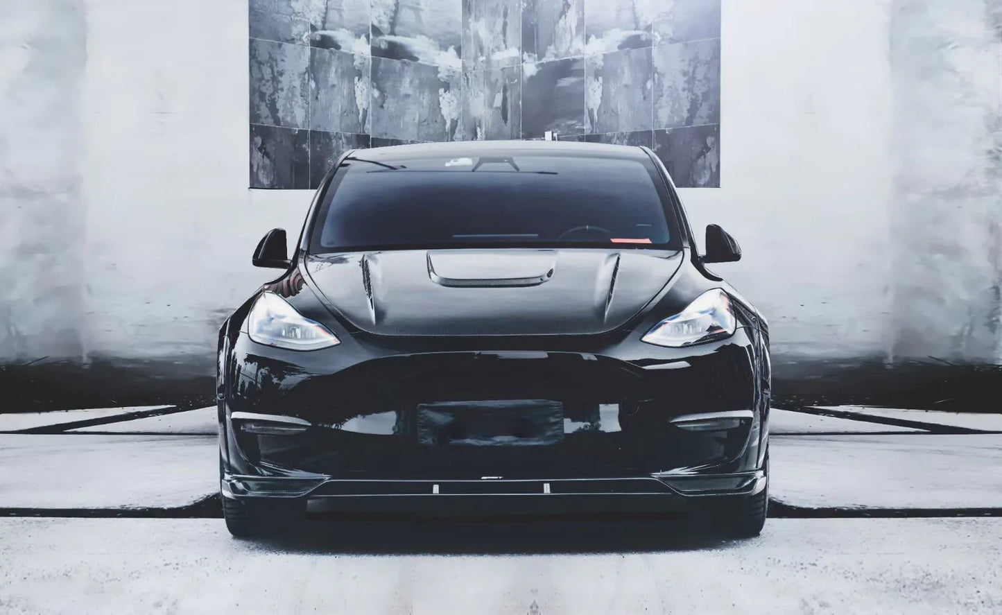 TESLA MODEL Y (2021-ON) CARBON FIBER UPPER VALENCES