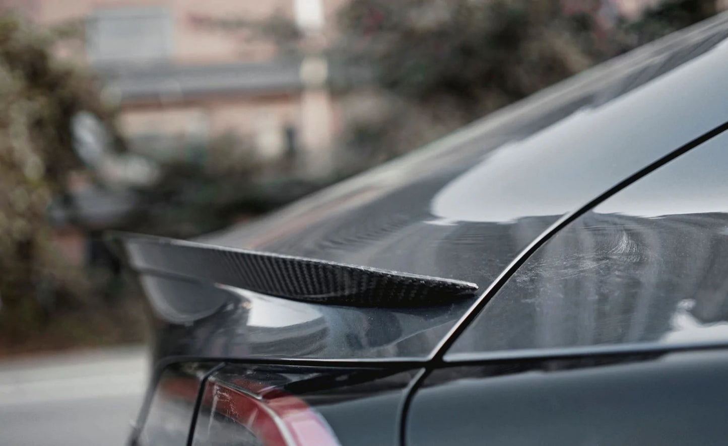 TESLA MODEL 3 (2019-ON) CARBON FIBER REAR SPOILER V2