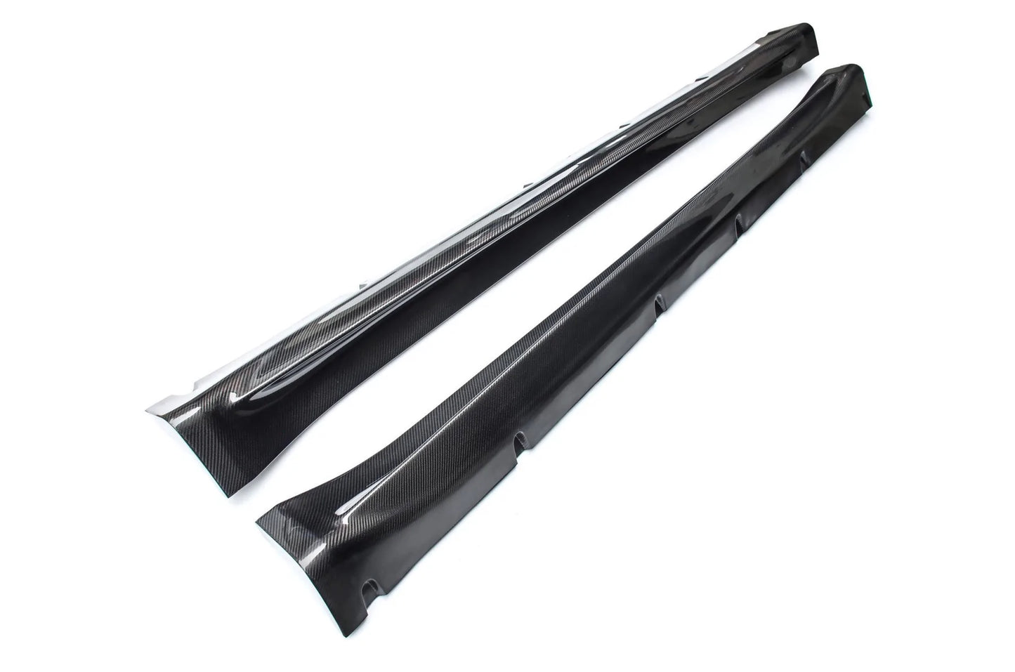 TESLA MODEL Y (2021-ON) CARBON FIBER SIDE SKIRTS V1