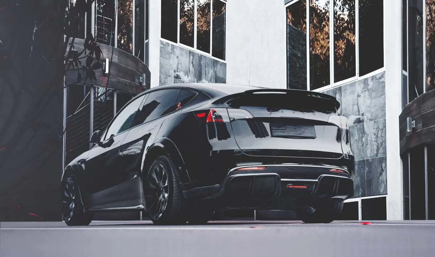 TESLA MODEL Y (2021-ON) CARBON FIBER REAR SPOILER V1